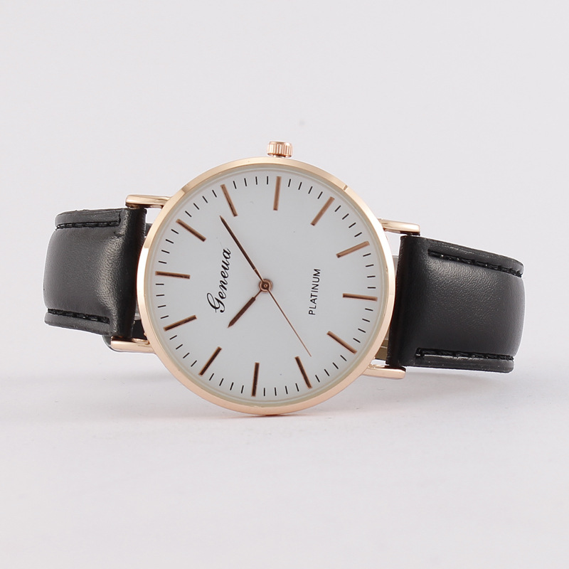 Men Quartz Watch Minimalist Ul - Leather Watch Band Men 评论和价格