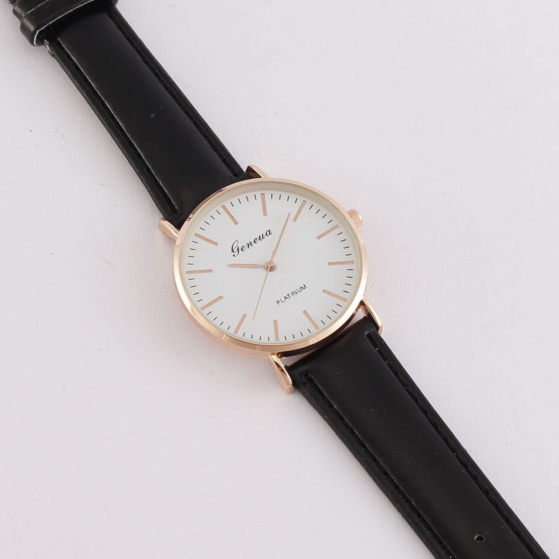 Men Quartz Watch Minimalist Ul - Leather Watch Band Men 评论和价格