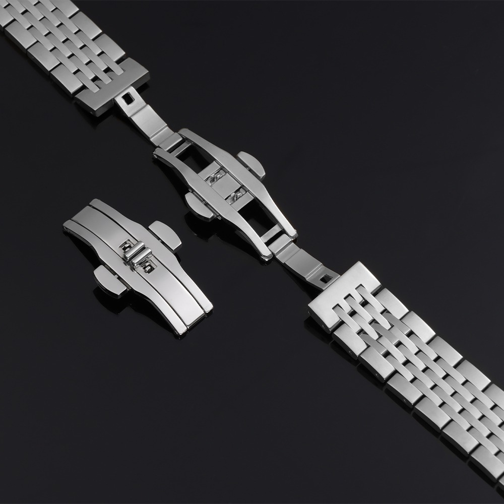 Watch Accessories Double Push  - Butterfly Clasp Deployant 评论和价格