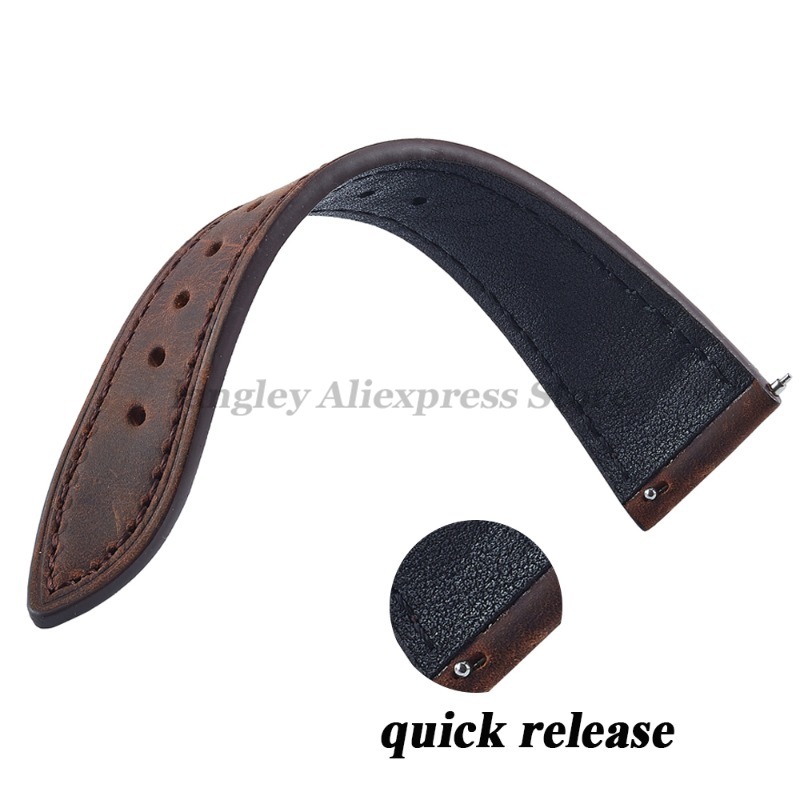 Quick Release Vintage Retro Ge - Leather Strap Quick Release 评论和价格