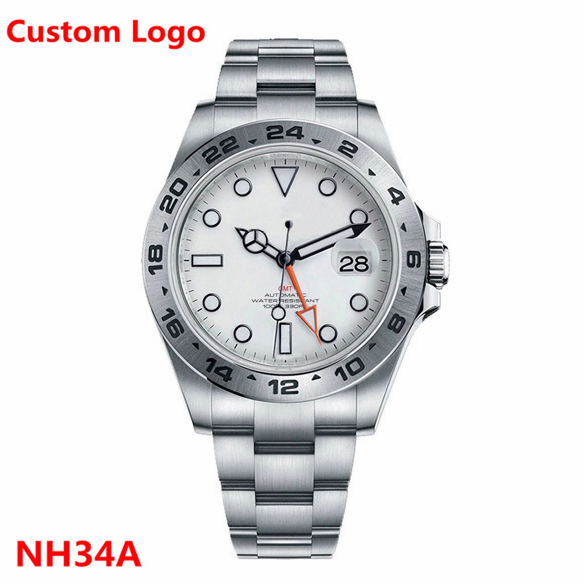 Custom Luxury 39mm NH34 Automa - Stainless Bracelet Diver 评论和价格
