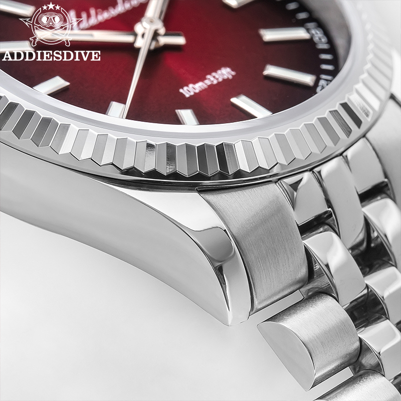 ADDIESDIVE 36MM Japan VH31 100 - Stainless Bracelet Diver 评论和价格