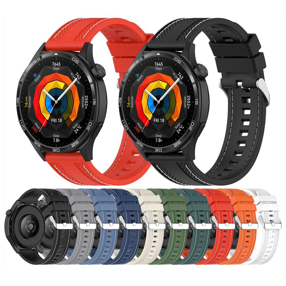 22mm Stitching silicone univer - Silicone Watch Band 22Mm 评论和价格