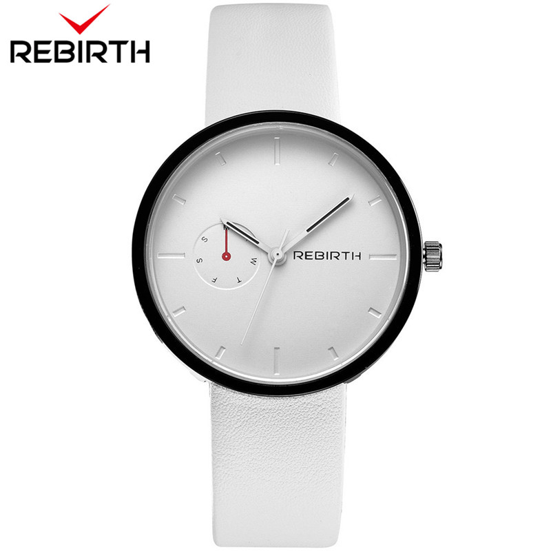 2018 Rebirth Popular Men Women - Leather Watch Band Men 评论和价格