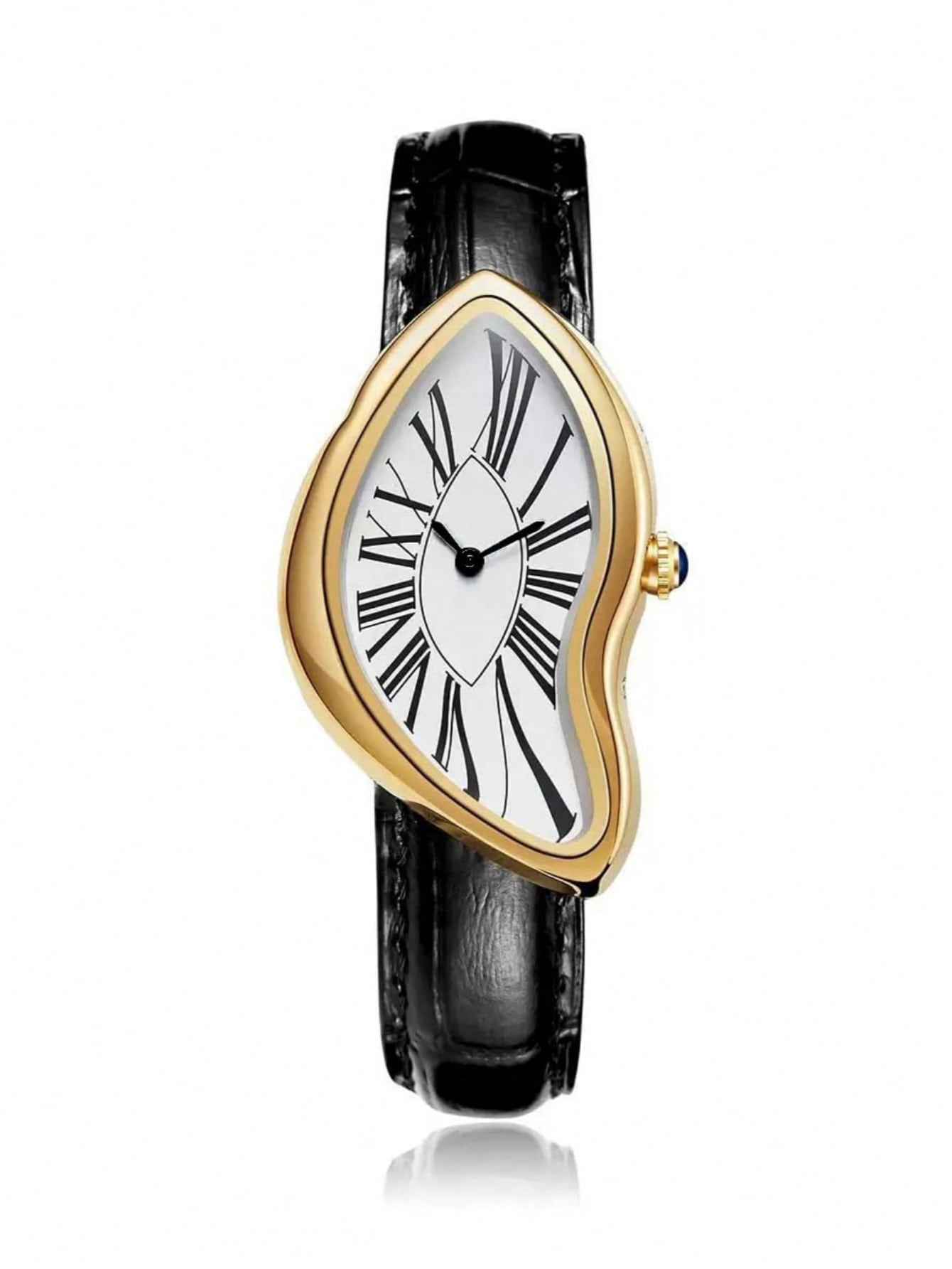 Creative Melt Luxury Watch for - Leather Watch Band Men 评论和价格