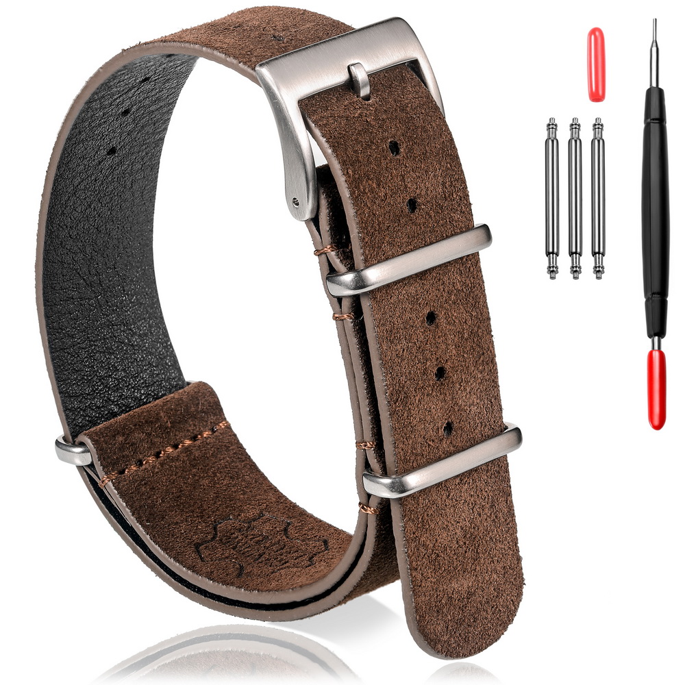 HEMSUT Genuine Leather Watch B - Tropic Strap Vintage 评论和价格