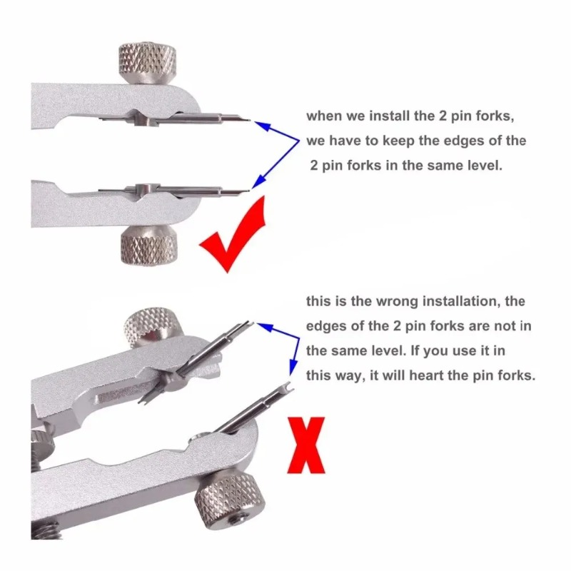 Aluminum Alloy Watch Band Remo - Spring Bar Tool Set 评论和价格