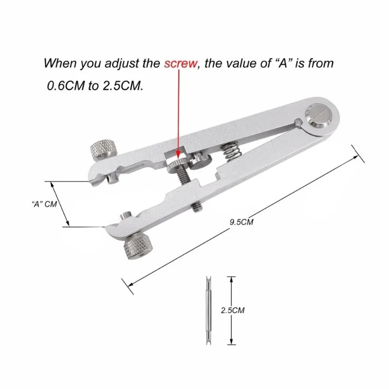 Aluminum Alloy Watch Band Remo - Spring Bar Tool Set 评论和价格