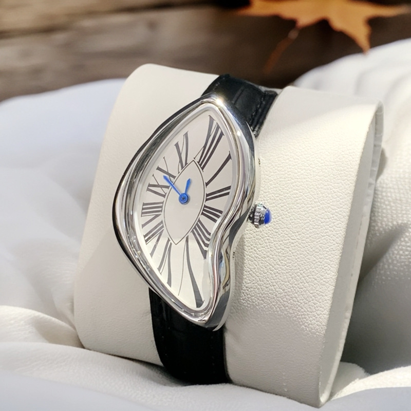 Medieval alien watches melt an - Leather Watch Band Men 评论和价格