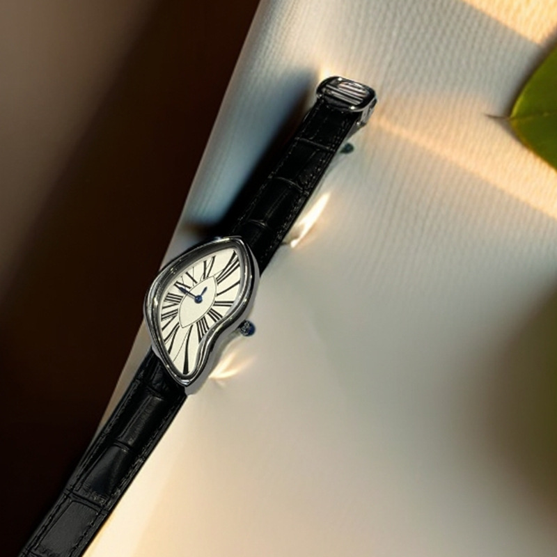 Medieval alien watches melt an - Leather Watch Band Men 评论和价格