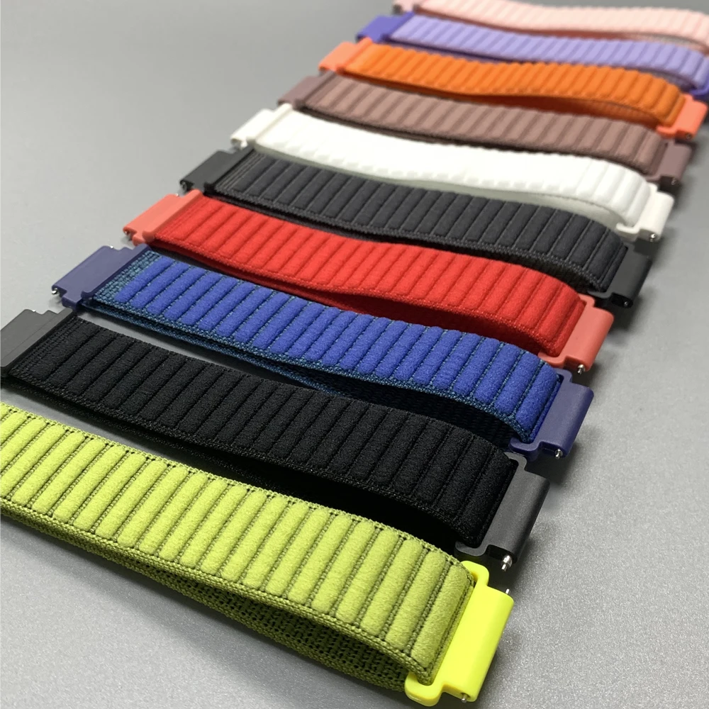 20mm 22mm Nylon Sport Strap Fo - Sport Loop Velcro 评论和价格