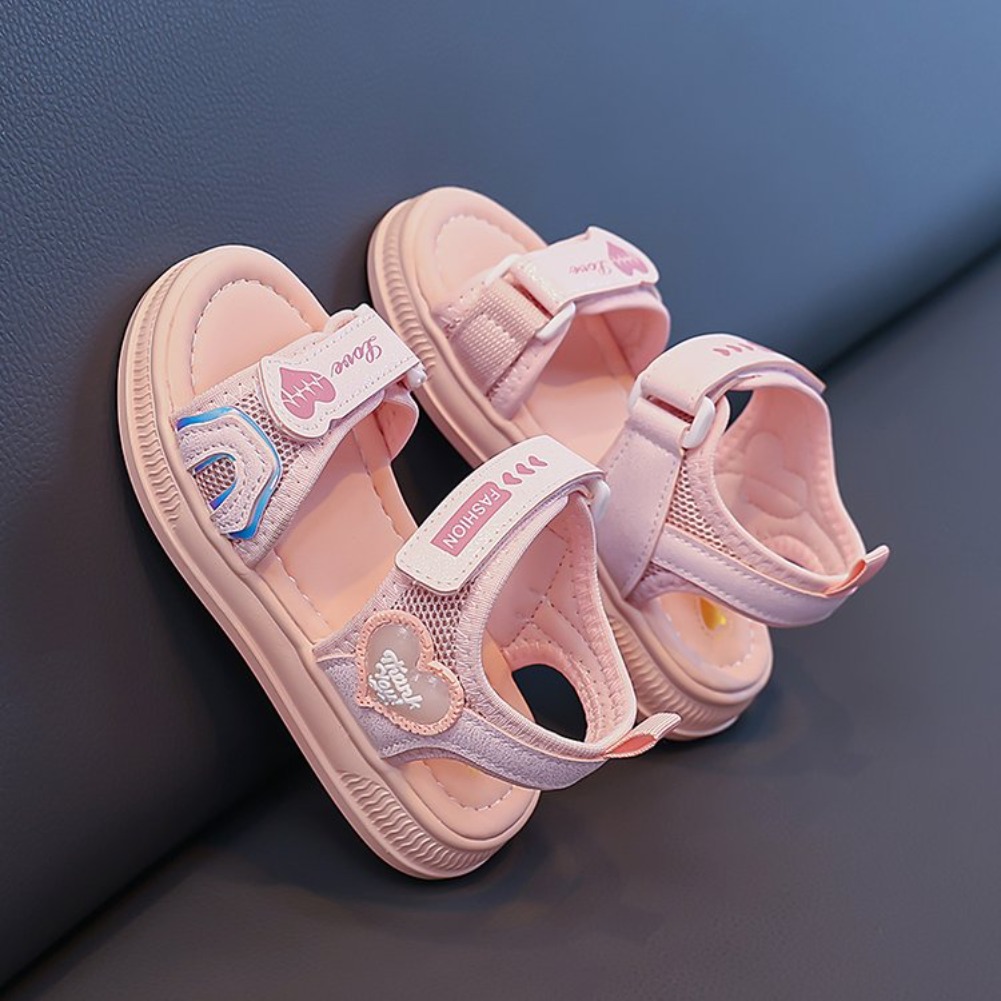 Girls' Heart-Shaped Princess S - Sport Loop Velcro 评论和价格