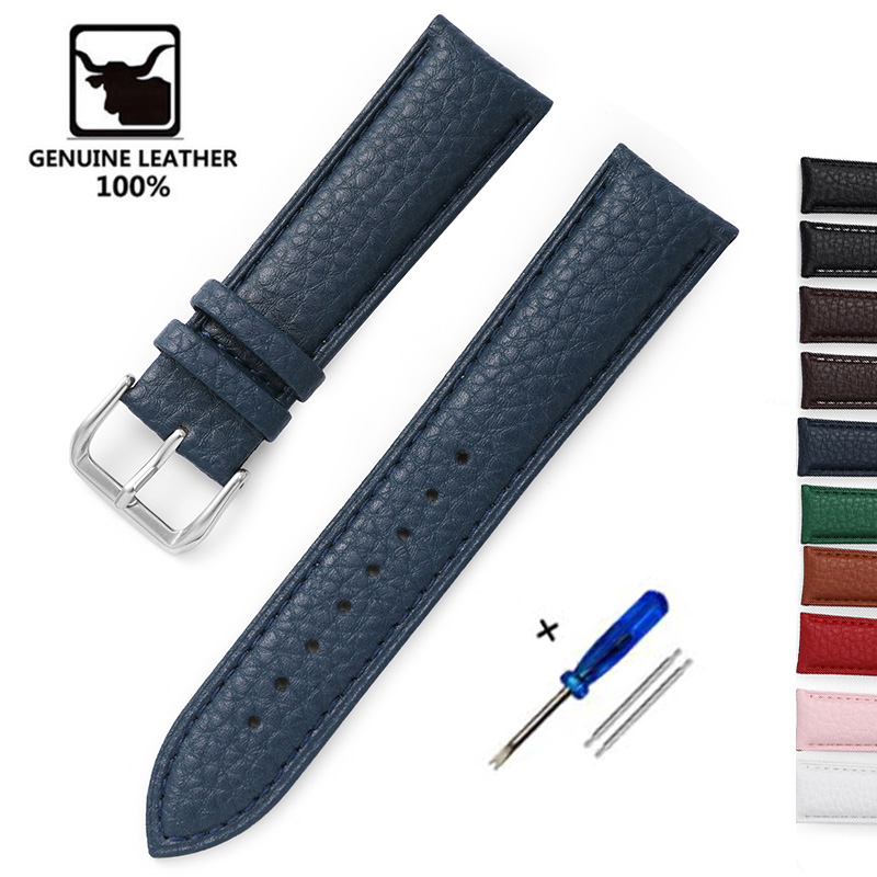 Litchi Pattern Soft Leather Wa - Suede Strap Watch 评论和价格