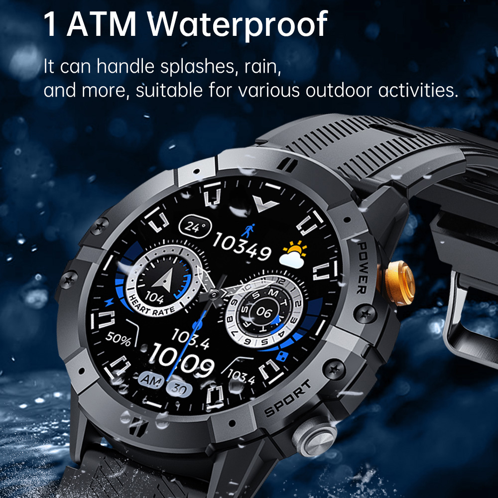 Outdoor Military Smart Watch B - Rubber Strap Diver 评论和价格