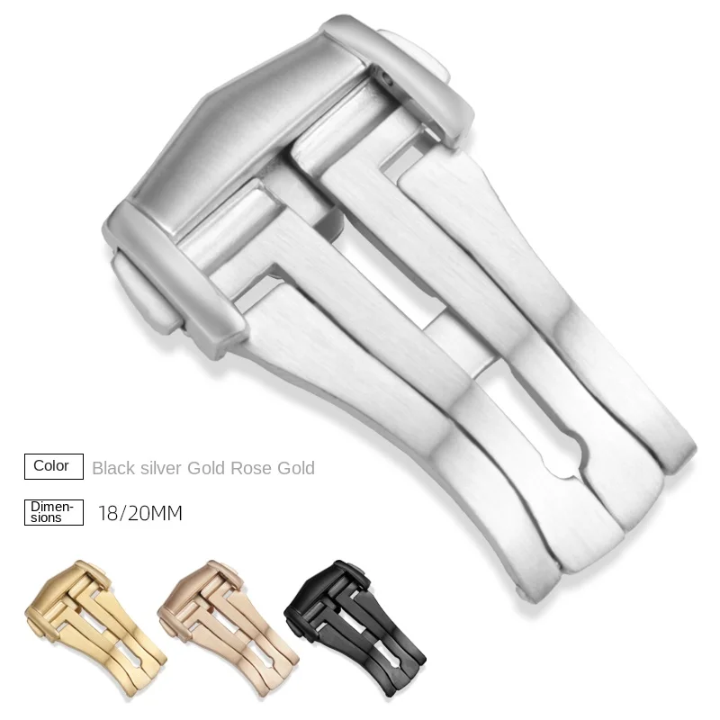Stainless Steel Watch Buckle f - Butterfly Clasp Deployant 评论和价格