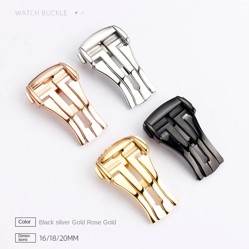 Stainless Steel Watch Buckle f - Butterfly Clasp Deployant 评论和价格