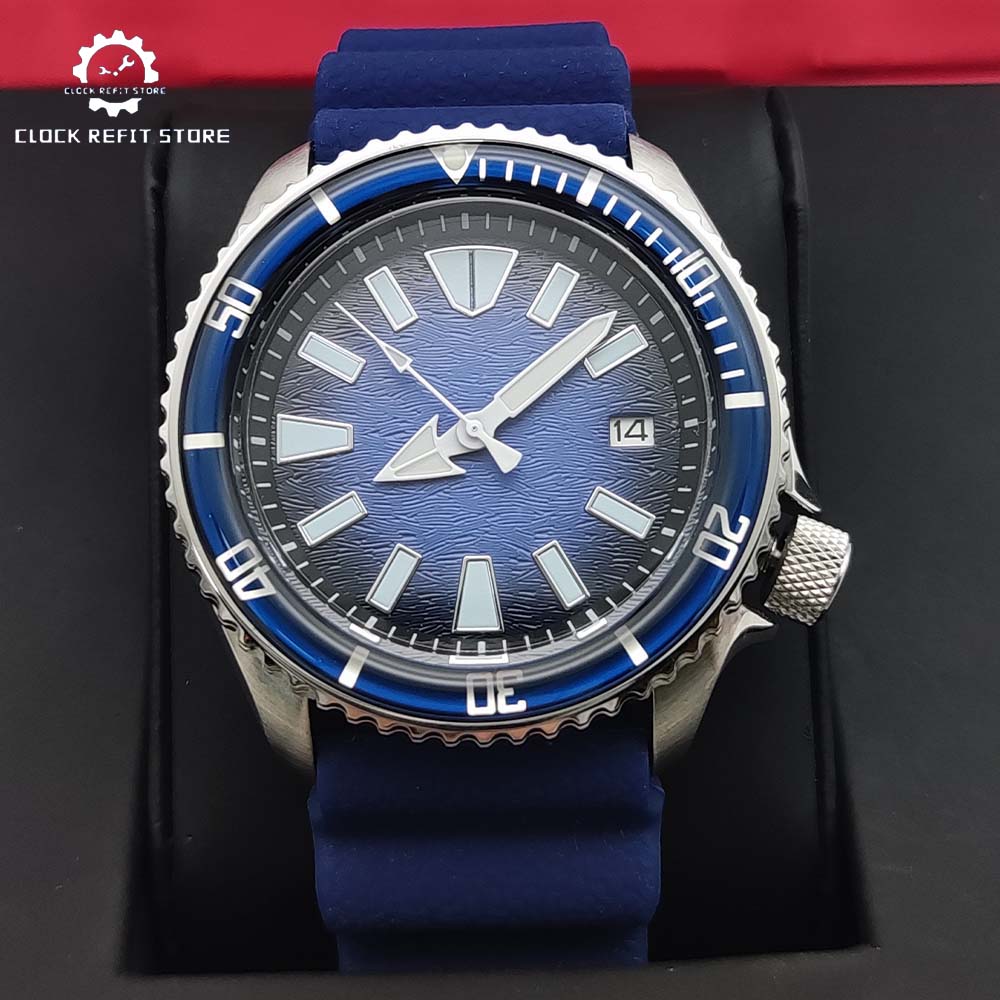 Business 41MM NH36 Automatic M - Rubber Strap Diver 评论和价格