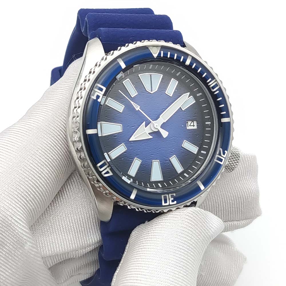 Business 41MM NH36 Automatic M - Rubber Strap Diver 评论和价格