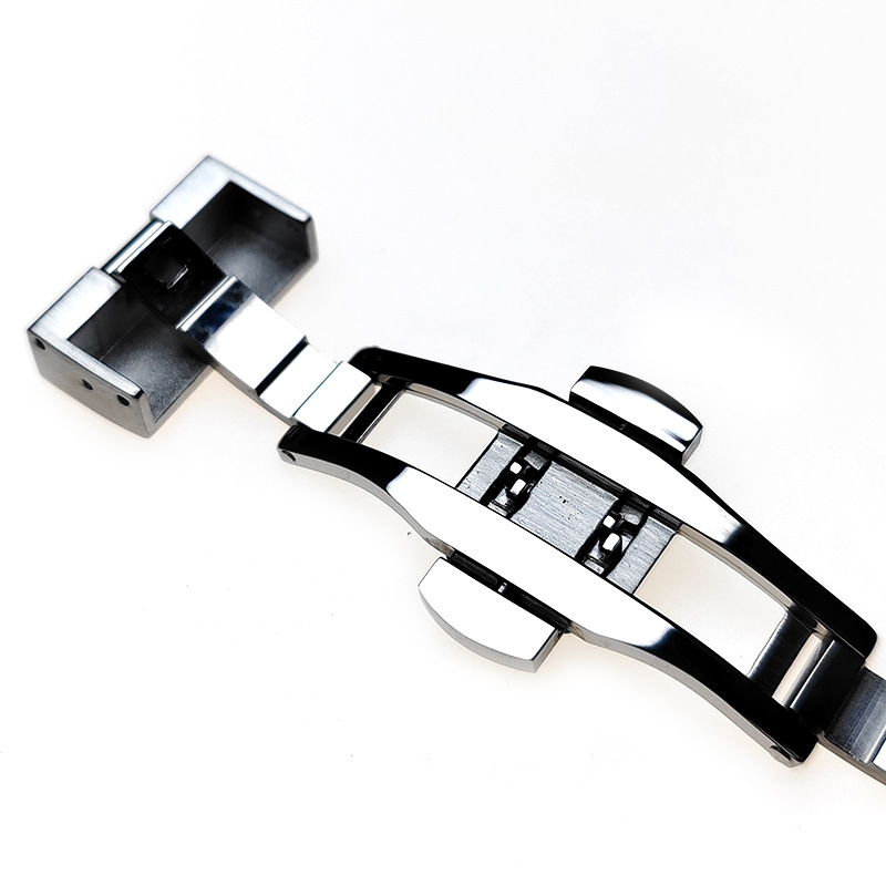 16mm 18mm 20mm 22mm Stainless  - Butterfly Clasp Deployant 评论和价格