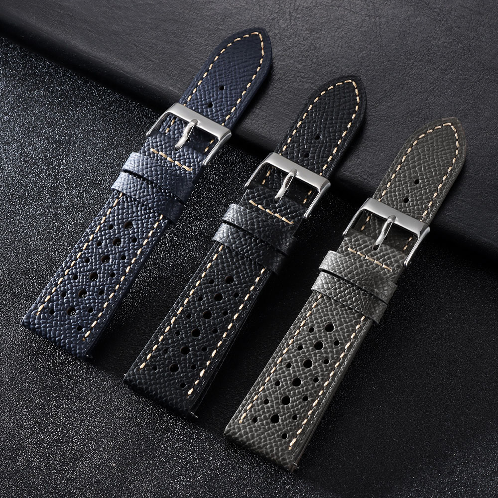 18mm 19mm 20mm 22mm Breathable - Leather Strap Quick Release 评论和价格