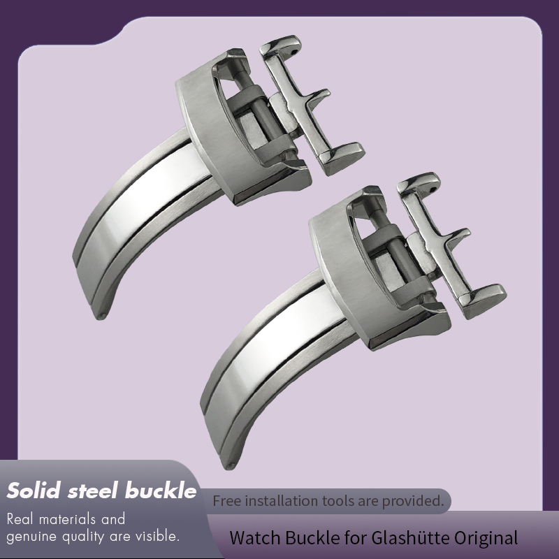 316L Stainless Steel Folding B - Butterfly Clasp Deployant 评论和价格