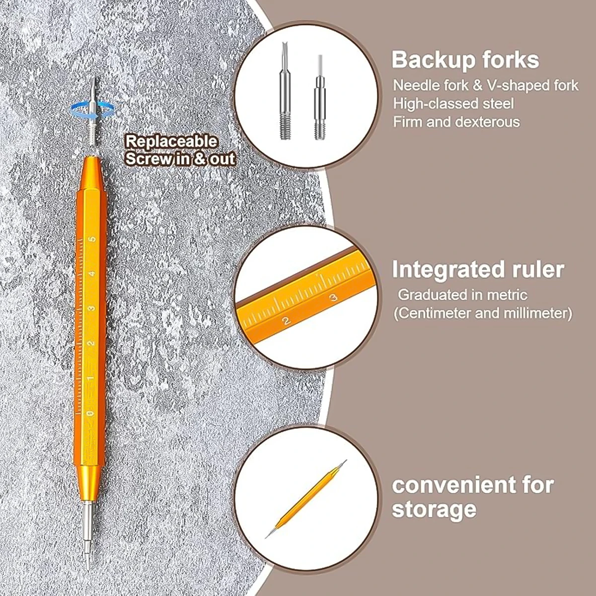 Double Ended Watch Spring Bar  - Spring Bar Tool Set 评论和价格