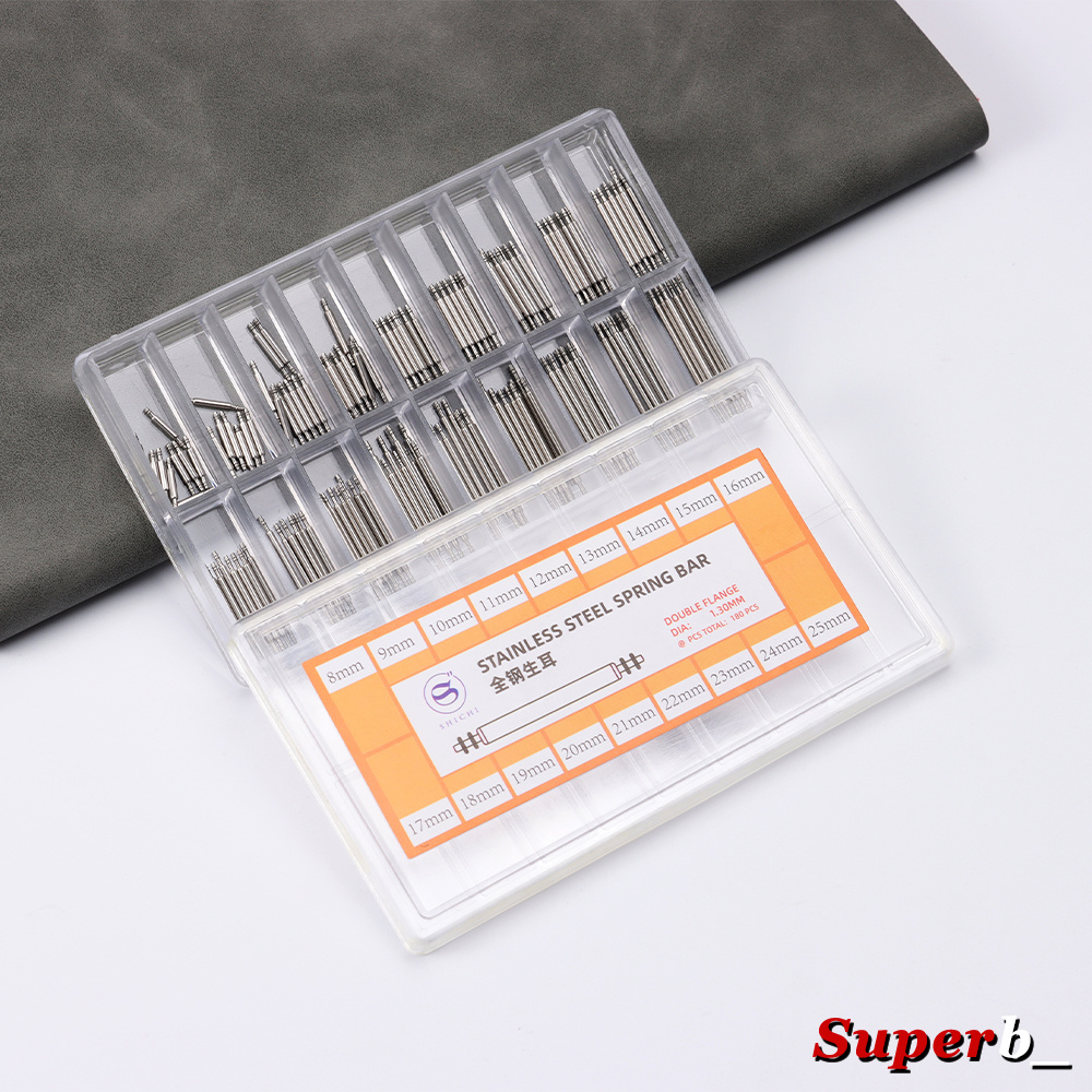 360pcs Dia 1.3mm/1.5mm/1.8mm S - Spring Bar Tool Set 评论和价格