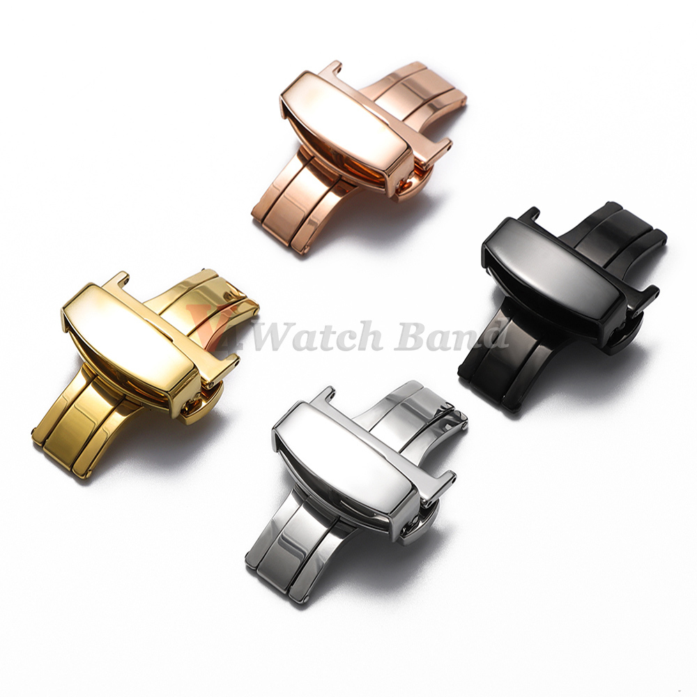 Stainless Steel Clasp Strap fo - Butterfly Clasp Deployant 评论和价格