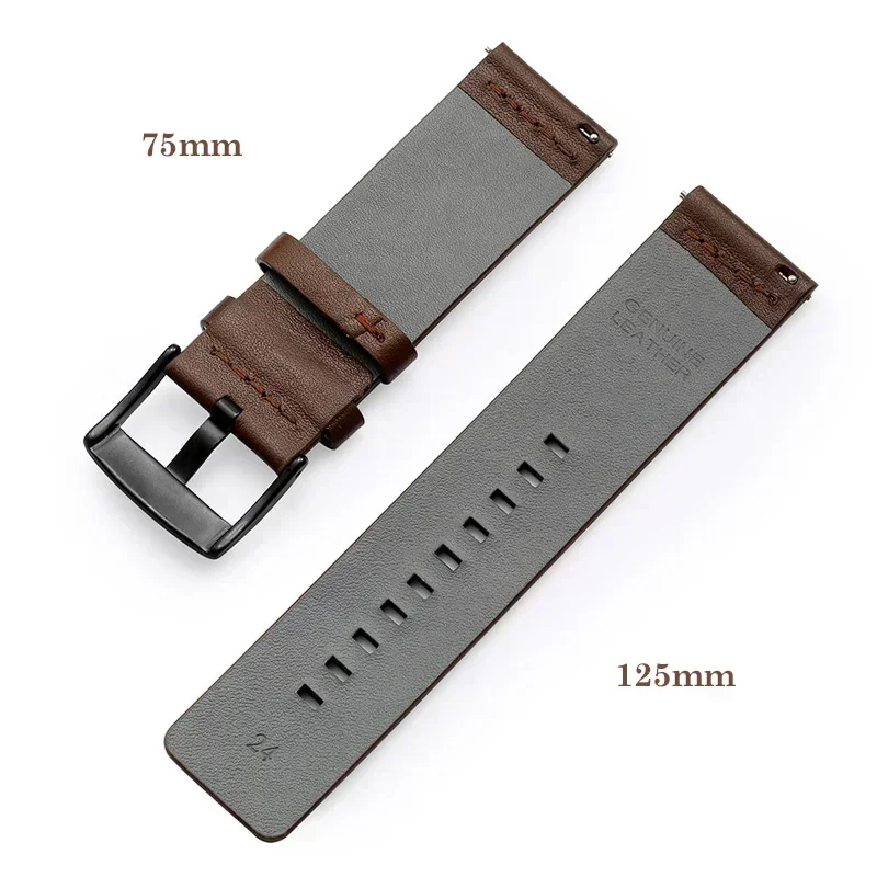 20mm 22mm Watch Band Quick Rel - Leather Strap Quick Release 评论和价格