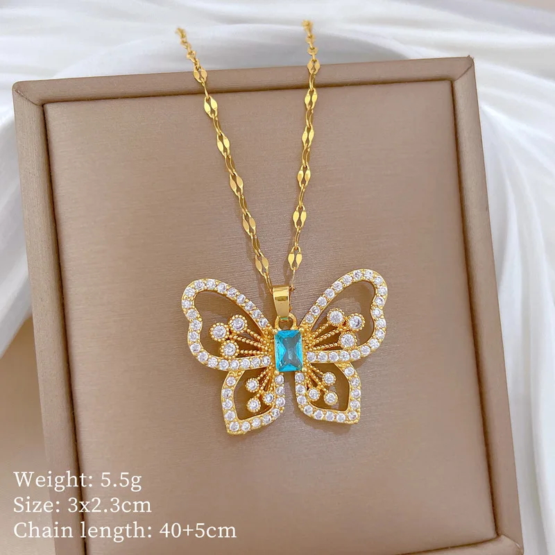 Fashionable High-End Butterfly - Butterfly Clasp Deployant 评论和价格