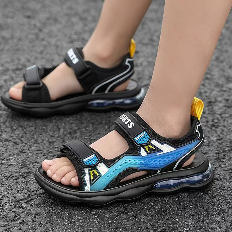 Children's Summer New Open Toe - Sport Loop Velcro 评论和价格