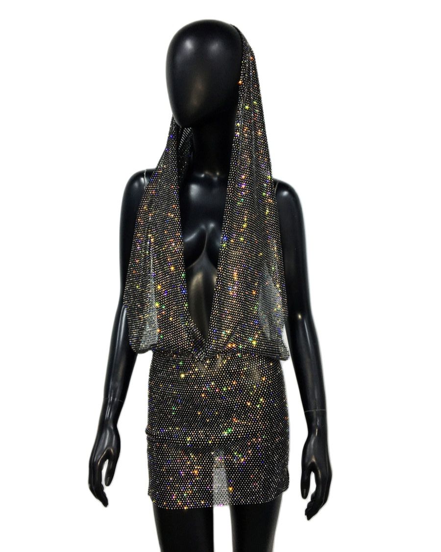 Y2K Streetwear See Through Mes - Mesh Strap Metal 评论和价格