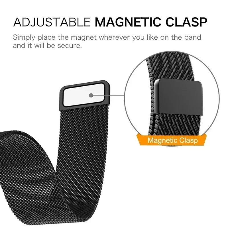 20mm 22mm Milanese Loop For CO - Milanese Loop Magnetic 评论和价格