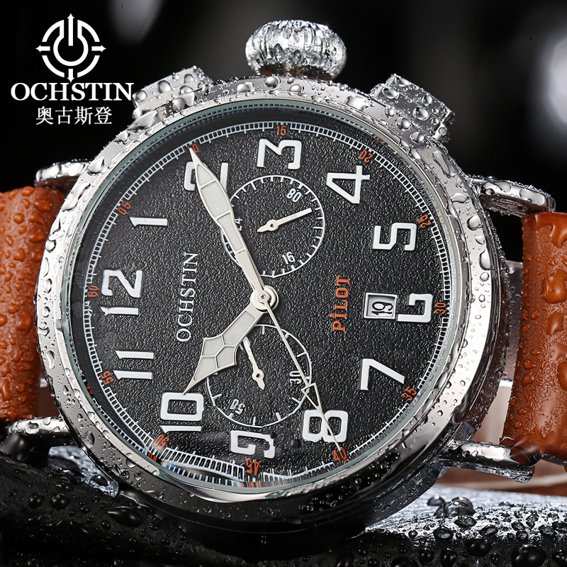 OCHSTIN Genuine Leather Strap  - Leather Watch Band Men 评论和价格