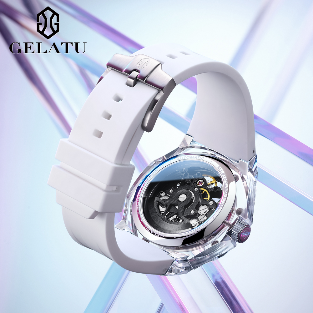 GELATU 8002 Automatic Mechanic - Rubber Strap Diver 评论和价格
