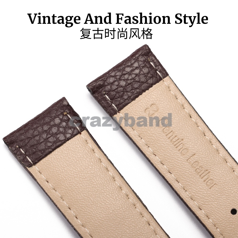 Leather Watch Band for Seiko S - Suede Strap Watch 评论和价格